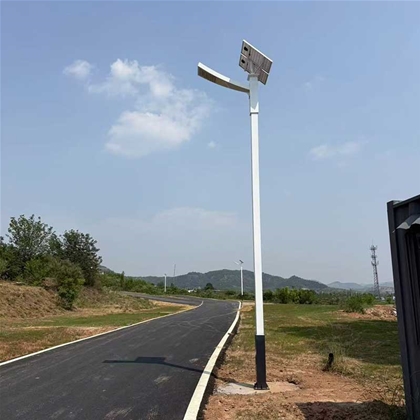 陇南路边太阳能路灯安装